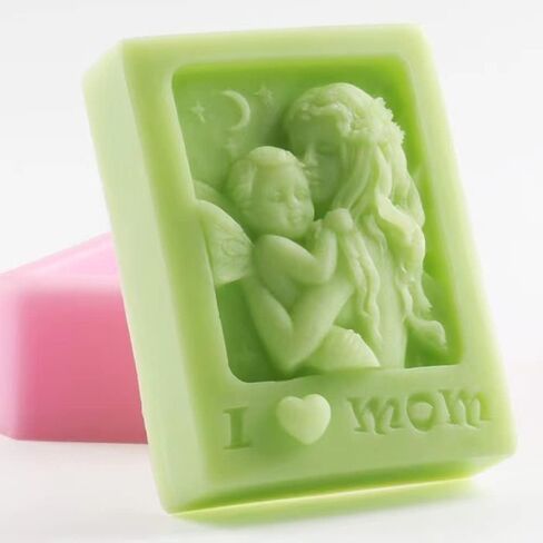 GreatMold البيضاوي ليتل كيوبيد قالب صابون قوالب السيليكون لصنع الصابون قالب راتينج السليكون ثلاثية الأبعاد قالب إنجل لتزيين الكعكة in Kuwait