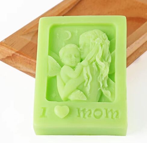 GreatMold البيضاوي ليتل كيوبيد قالب صابون قوالب السيليكون لصنع الصابون قالب راتينج السليكون ثلاثية الأبعاد قالب إنجل لتزيين الكعكة in Kuwait