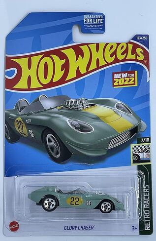 Hot Wheels - Glory Chaser - Retro Racer 7/10 [Teal] 123/250 in Saudi Arabia