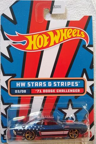 Hot Wheels 2022 HW Stars and Stripes Complete Set of 8 Diecast Vehicles from GRT01-956C Release in Saudi Arabia