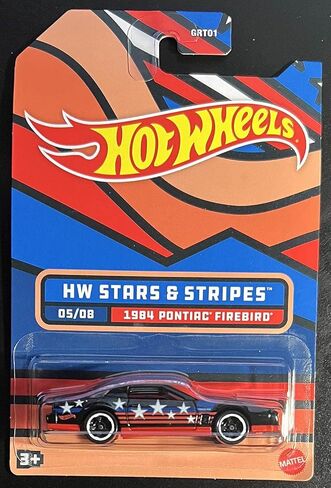 Hot Wheels 2022 HW Stars and Stripes Complete Set of 8 Diecast Vehicles from GRT01-956C Release in Saudi Arabia
