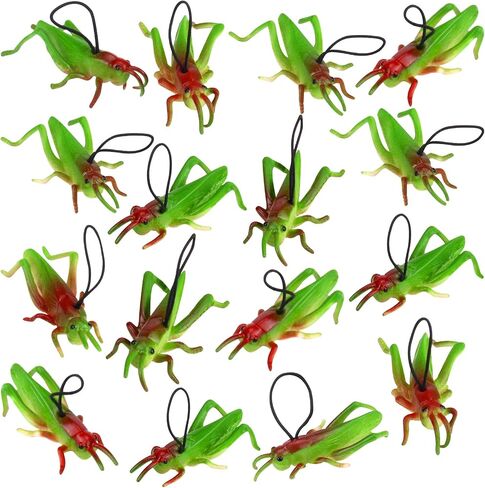 16Pcs Plastic Frogs Toy for Kids Easter Party Favors Mini Red Frogs Toys Fun Tropical Forest Character Toys for Boy Girl in Kuwait
