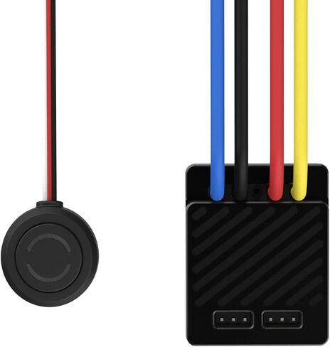 ISDT ESC90 90A وحدة تحكم في السرعة الإلكترونية بمحرك مصقول مع فرامل مقاومة للماء RC سيارة بجولة في السيارة/العربات/الشاحنات/زاحف الصخور (ESC90-90A) in Kuwait