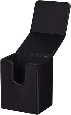 BCW Deck Case LX Premium Leatherette, Black (2-Pack) in Saudi Arabia