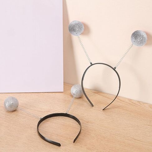 اييجيليو زي كائن فضائي على شكل كائن فضائي مريخي وطوق راس مع جليتر هولوجرافي للهالوين والحفلات بطابع الفضاء in Kuwait