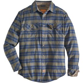 Venado Men's Premium Stretch Flex Force Flannel Shirt - Perfect Fall Casual Button Down