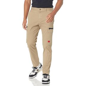 HUGO Men's Slim Fit Garment Dyed Cotton Mix Cargo Pants in Saudi Arabia
