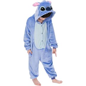 LeaveLive Kids Animal Onesies Halloween Cosplay Costume Pajamas