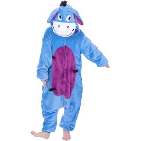 LeaveLive Kids Animal Onesies Halloween Cosplay Costume Pajamas