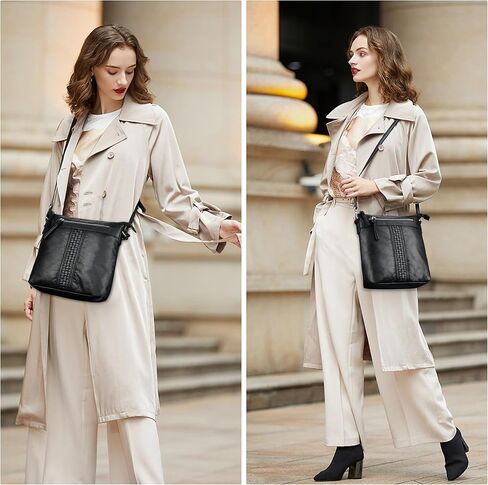 ibeacos Crossbody Handbags & Purses for Women -Soft PU Leather Shoulder Bag Ladies Crossbody Purse and Women's Shoulder Handbags in Kuwait