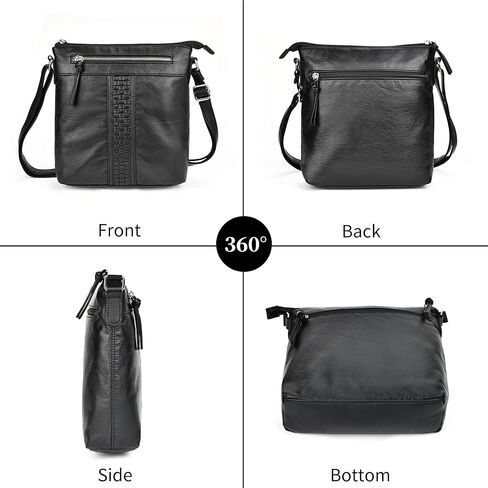 ibeacos Crossbody Handbags & Purses for Women -Soft PU Leather Shoulder Bag Ladies Crossbody Purse and Women's Shoulder Handbags in Kuwait