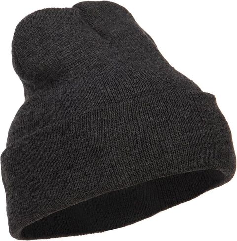 MG 12 Inch Long Knitted Beanie in Kuwait