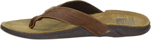 REEF Men's Sandals J-Bay III | Premium Full Grain Mens Leather Sandals for Instant Comfort in Saudi Arabia