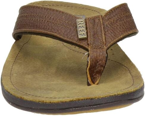 REEF Men's Sandals J-Bay III | Premium Full Grain Mens Leather Sandals for Instant Comfort in Saudi Arabia