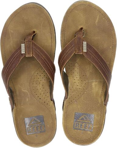 REEF Men's Sandals J-Bay III | Premium Full Grain Mens Leather Sandals for Instant Comfort in Saudi Arabia