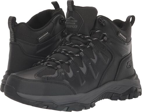 Skechers Men's USA Rickter - Branson Mid Top Waterproof Lace Up Hiker Boot in Kuwait