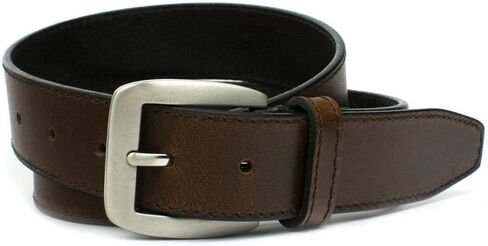 Casual Belt - Genuine Leather Belt with Certified Nickel Free Buckle in Kuwait