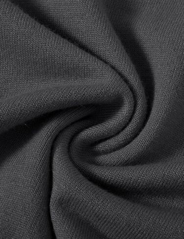 سترة BGOWATU الرجالية بلوفر ربع سحاب مخطط بولو سترة بياقة للخريف والربيع والشتاء in Kuwait