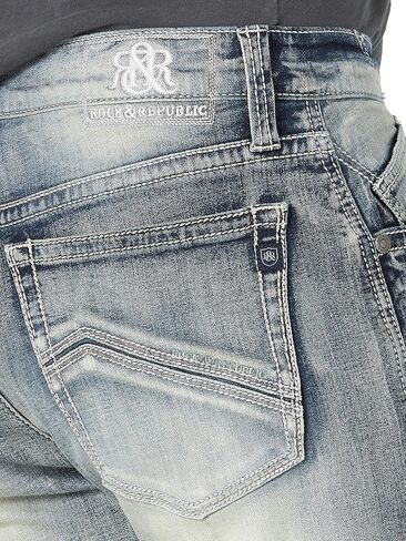 Rock & Republic Men's Relaxed Straight Jean in Kuwait