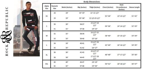 Rock & Republic Men's Relaxed Straight Jean in Kuwait