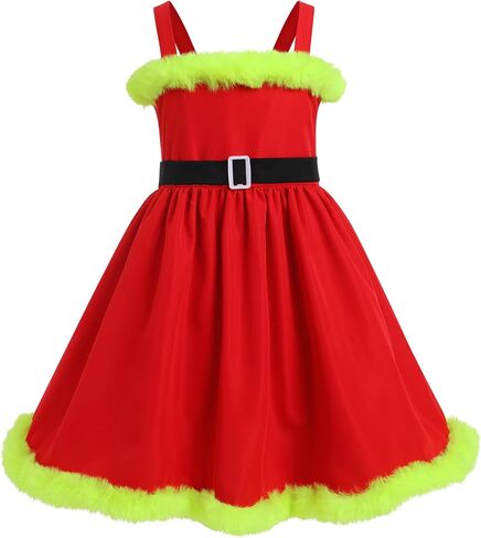 IMEKIS Christmas Family Matching Outfits for Women Baby Girl Plaid Dress with Cloak Cape Halloween Cosplay Santa Outfit in Saudi Arabia