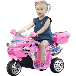 دراجة السباق FX الرياضية بثلاث عجلات تعمل بالبطارية من روكين رولرز - باللون الوردي in Kuwait