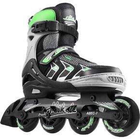 Hikole Adjustable Inline Skates for Kids and Adults, Outdoor Roller Fitness Blades for Men and Women, Beginner Roller Skates for Girls and Boys