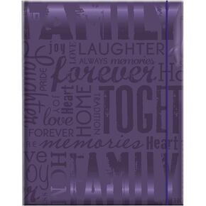 MCS Embossed Memories 100-Pocket 4x6 Photo Album, Black in Kuwait