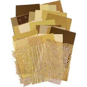 30Pcs Handmade Scrapbook Paper Craft Textured Paper, A5 Mesh Fabric Pattern Paper, Handmade Snow Dot Mesh Fabric Scrapbook Paper for Art Journaling, Card Making Supplies(Brown) 8.27 x 5.91 inch