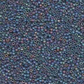 Grey AB Matte Miyuki 11/0 rocailles glass seed beads 24 grams in Saudi Arabia