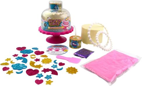 PlayMonster Crafty Cakes — Magicorn Glitter Craft Kit — Design & Create Your Own Pretend Cake — Scented Crafty Cream with Surprise Toppers — Ages 5+ in Kuwait