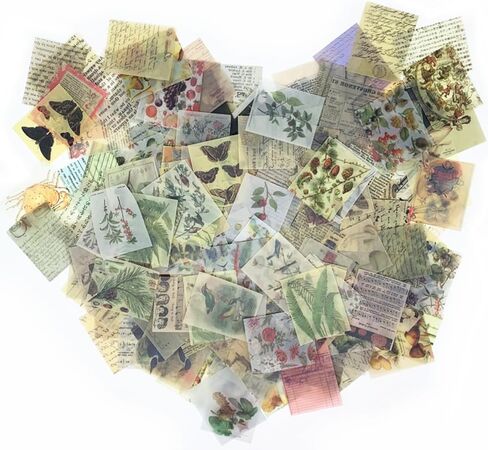 365 ورقة/مجموعة العتيقة الرجعية مادة الزبدة ورقة DIY بها بنفسك سكرابوكينغ المجلات سكرابوكينغ مخطط بطاقة المغلف رسالة in Kuwait