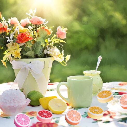 او ان ان بي ان ان 4 تجاويف على شكل برتقالي، قوالب صابون يدوية الصنع ثلاثية الابعاد على شكل ليمون، قالب كيك على شكل برتقال، قالب شوكولاتة ليمون للحرف اليدوية والشموع المعطرة وراتنج الايبوكسي والفخار in Kuwait