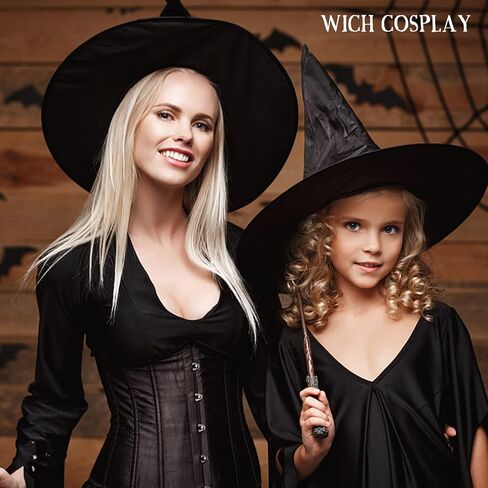 8 قطع من قبعات الساحرة للهالوين، قبعة الساحرة المعلقة، اكسسوارات تنكرية لحفلات الهالوين الداخلية والحفلات التنكرية in Kuwait
