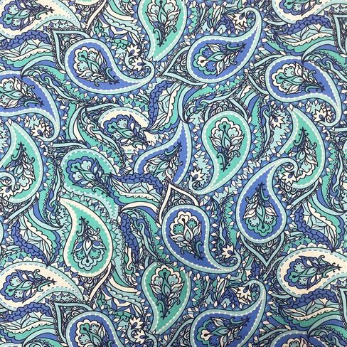 مجموعة من 6 قطع من قماش بيزلي بنمط رترو بنمط بوهيمي عتيق لتزيين المنزل والخياطة والحرف اليدوية، 18 × 22 انش، 6 قطع اس زد ار يو اي زد اف زد in Kuwait