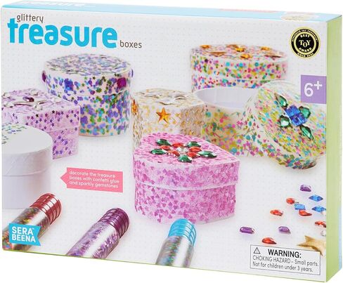 Serabeena تزيين صناديق الكنز اللامعة الخاصة بك - مجموعة مبتكرة للبنات in Kuwait