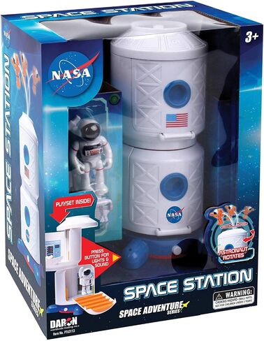 DARON NASA Space Adventure Series: Space Station with Lights, Sounds & Figurine (B07R4XX8S8) in Saudi Arabia