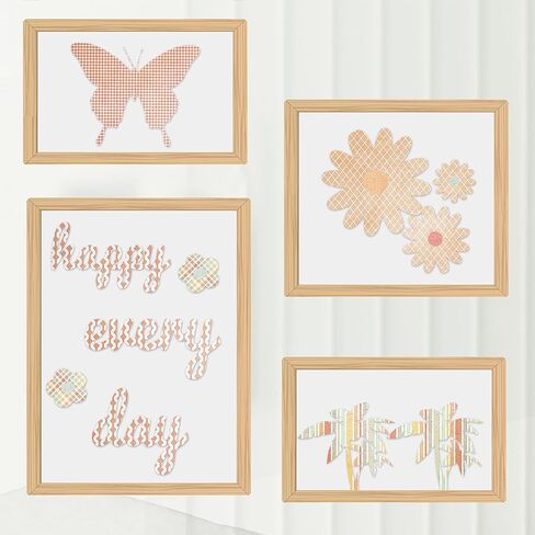 PUIKSXER 24 Sheets Paper Pad for Scrapbooking, 6x6 inch Sweet Floral Plaids Dots Patterned Papers Single-Sided Printing Decorative Craft Cardstock Origami for Scrapbook Journal Embellishment in Kuwait