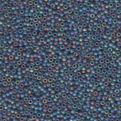 Grey AB Matte Miyuki Japanese round rocailles glass seed beads 11/0 Approximately 24 gramme 13cm tube in Saudi Arabia