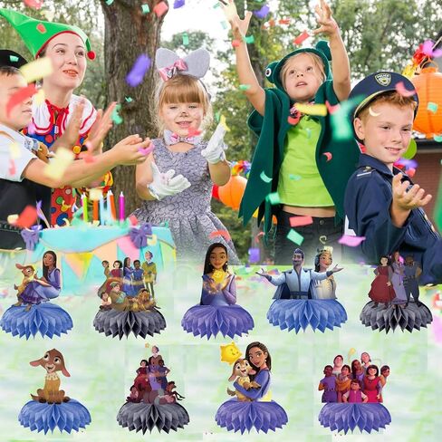 9Pcs Wish Party Centerpiece Table Decoration Birthday Table Topper Room Decor Party Supplies Favor in Kuwait