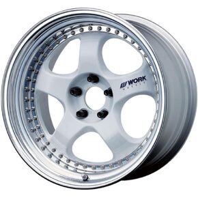 Aoshima Bunka Kyozai 1/24 The Tuned Parts Series No.21 Work Meister S1 3 Piece 18 Inch Plastic Model Parts in Kuwait