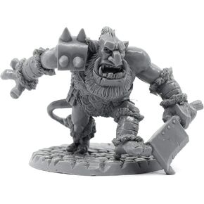 مجسم مصغر من Stonehaven Miniatures Troll Zerker، 100% من راتنج اليوريثان - بطول 60 مم - (لألعاب الحرب على الطاولة بمقياس 28 مم) - صنع في الولايات المتحدة الأمريكية in Kuwait