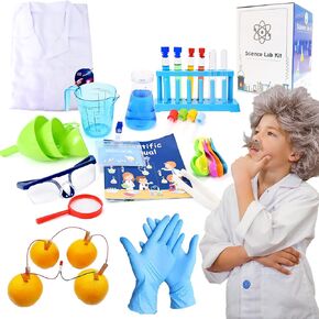 اي اكس بي اي بي اي زي تنكري للعلماء مع معطف مختبر العاب لعب الادوار هدية تعليمية للاولاد والبنات in Kuwait
