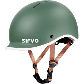 Kids Helmet, SIFVO Kids Bike Helmet Skateboard Helmet Scooter Helmet All-Round Protection Boys Girls Bike Helmet Kids to Youth Extended Visor Adjustable & Durable 51-55cm