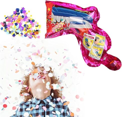 مسدس ألعاب نارية قابل للنفخ - 20 قطعة من مدافع القصاصات، احتفال بالألعاب النارية المحمولة، أنواع مختلفة من الألعاب النارية، الحفلات، الاحتفالات، عيد الميلاد، الاحتفال، مستلزمات الأحداث in Kuwait