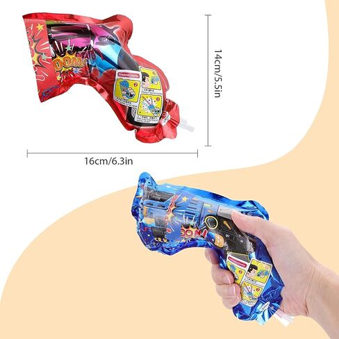 مسدس ألعاب نارية قابل للنفخ - 20 قطعة من مدافع القصاصات، احتفال بالألعاب النارية المحمولة، أنواع مختلفة من الألعاب النارية، الحفلات، الاحتفالات، عيد الميلاد، الاحتفال، مستلزمات الأحداث in Kuwait