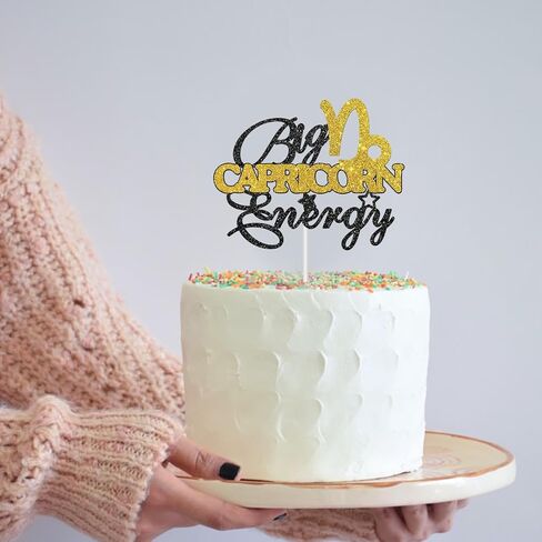 كبير الجدي الطاقة كعكة توبر، ديسمبر يناير الجدي حفلة عيد ميلاد الديكور، زودياك علم التنجيم حفلة عيد ميلاد كعكة الديكور، الأبراج تحت عنوان لوازم عيد ميلاد in Kuwait