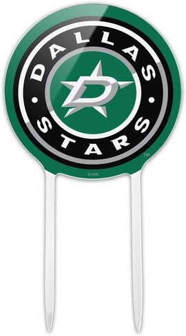 GRAPHICS & MORE Acrylic NHL Dallas Stars Logo Cake Topper Party Decoration for Wedding Anniversary Birthday Graduation in Saudi Arabia
