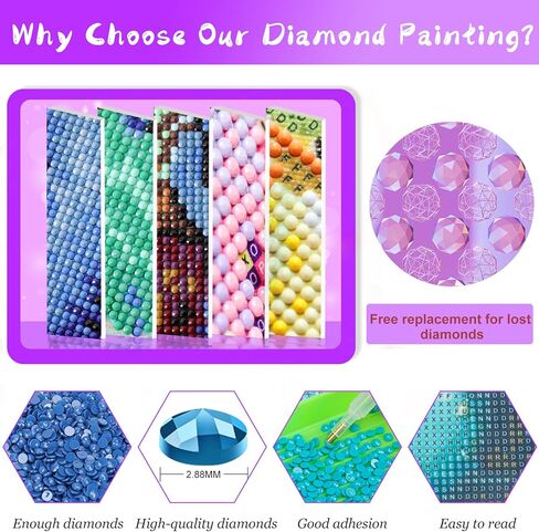 Mastiff 5D DIY Diamond Painting Kits for Adults Needle Embroidery Rhinestone Craft for Home Office Wall Decor Birthday Holiday Gift 12x16 Inch in Saudi Arabia