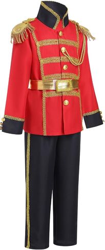 IDOPIP Boys Prince Charming Costume Prince Dress up Medieval Royal Prince Outfit Costume for Toddler Kid Boy HalloweenCosplay in Kuwait